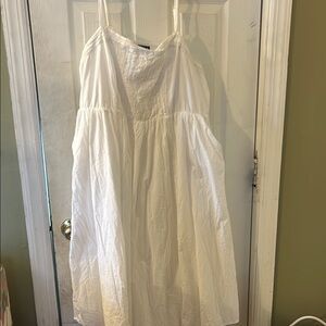 Charming White Kids Dress